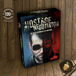 Hostage Negotiator เกมแนวสืบสวน บอร์ดเกม คู่มือภาษาอังกฤษ