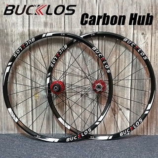 Bucklos Mtb ชุดล้อคาร์บอน 26 27 . 5 29 Thru Axle Qr Ta Hub สําหรับรถจักรยานเสือภูเขา 7 8 9 10 Speed 11