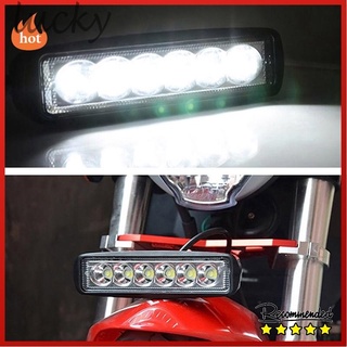 ไฟ led ไฟทํางานไฟขับรถไฟตัดหมอก offroad suv 4 wd รถเรือรถบรรทุก 18w