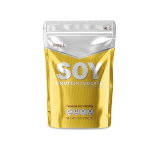 Soy Protein Isolate 2 lb ซอย โปรตีน ไอโซเลท 908กรัม Non Whey เวย์ ลดไขมัน เพิ่มกล้ามเนื้อ