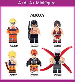 NARUTO ตัวต่อรูปนารูโตะ Wm 6009 Uzumaki