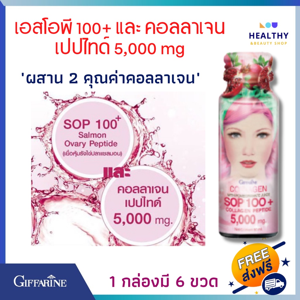 คอลลาเจน กิฟฟารีน ผลิตภัณฑ์สำหรับผิว สูตรมีSOP  บำรุงกระดูก ริ้วรอย แห้งกร้าน คอลลาเจนเปปไทด์