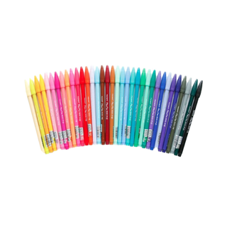(ชุดที่1/2) ปากกาโมนามิชุด 24,36,48 สี ปากกาสีน้ำพลัสเพน 3000 แบบเซท Monami Plus Pen 3000