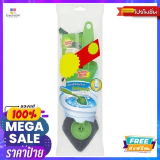 สก็อตช์ไบรต์แปรงขัดห้องน้ำหัวเจ็ทเขียวSCOTCH BRITE TOILET BOWL JET