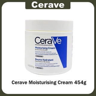 เซราวีครีมบำรุงผิว CERAVE Feuchtikeitscreme 454g. เซราวี มอยซ์เจอร์ไรซิ่ง ครีม