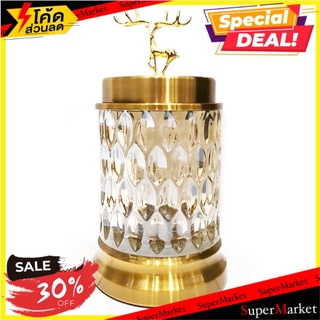 ของตกแต่ง กระปุกกวางทอง KAWIN สีทอง อุปกรณ์ตกแต่งบ้านอื่นๆ DECORATION KAWIN DEER CANISTER GOLD