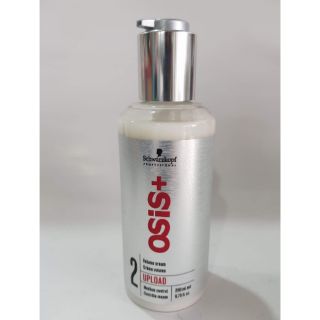 Osis upload Schwarzkopf Osis+  Upload Volume Lifting Volume Cream 200 ml ครีมจับลอนผมดัดโอซีสอัพโหลด