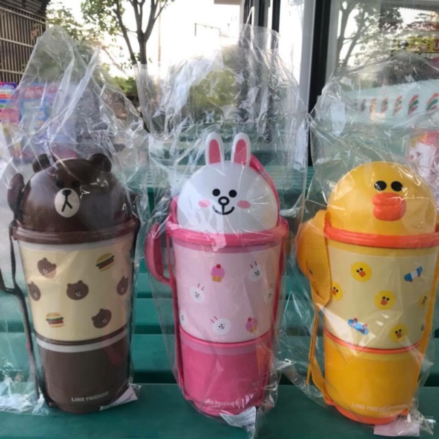 ปิ่นโต 7-11 ลาย Line friend