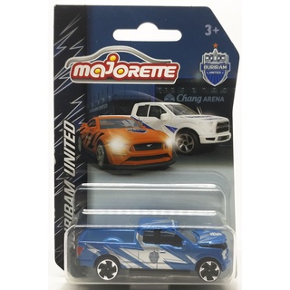 Majorette Ford F 150 - Buriram United - Blue Color /Wheels 5LTS2T /scale 1/72 (3 inches) Long Package