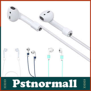 Pstnormall สายคล้องคอซิลิโคน ป้องกันการสูญหาย สําหรับหูฟัง บลูทูธ AirPods