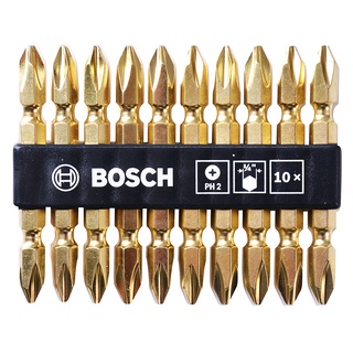 🔥ยอดนิยม!! ดอกไขควง BOSCH รุ่น 2608521041 ขนาด 45 มม. สีทอง 🚚พิเศษ!!✅