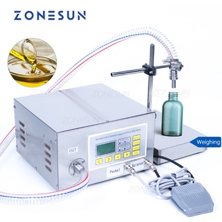 Zonesun ZS-GP631 เครื่องปั๊มน้ํามันหอมระเหย กึ่งอัตโนมัติ แบบหัวเดียว