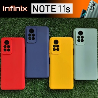 เคส ยาง TPU กันกระแทก ( คละสี) 3D สำหรับ Infinix Note 11S