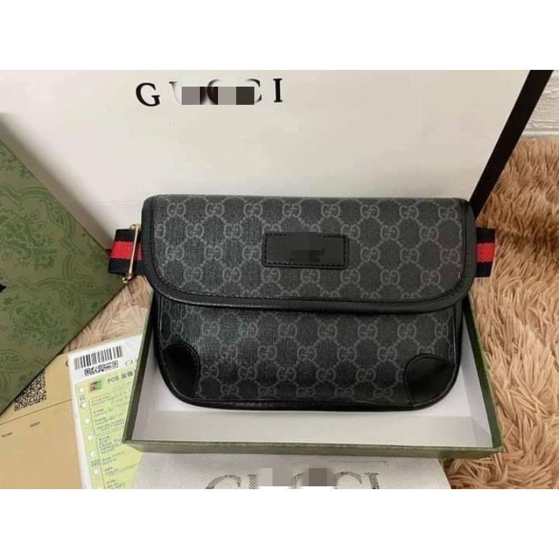 สินค้าขายดี กระเป๋าคาดอก GC พร้อมกล่อง ถุงผ้า ใบเสร็จ
