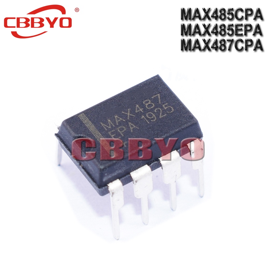 10pcs MAX485CPA MAX485EPA MAX487CPA MAX485 MAX485 MAX487 DIP8 DIP ยี่ห้อใหม่