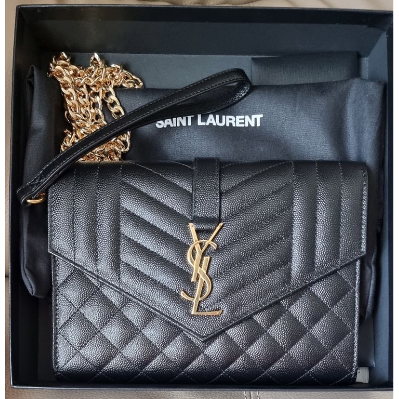 New ysl bag monogram clutch 8"