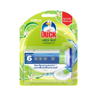 Duck เป็ด เฟรชดิสก์ ไลม์ 38ก DDuck FrshDsc Lime StrD 38g 6s /12TH