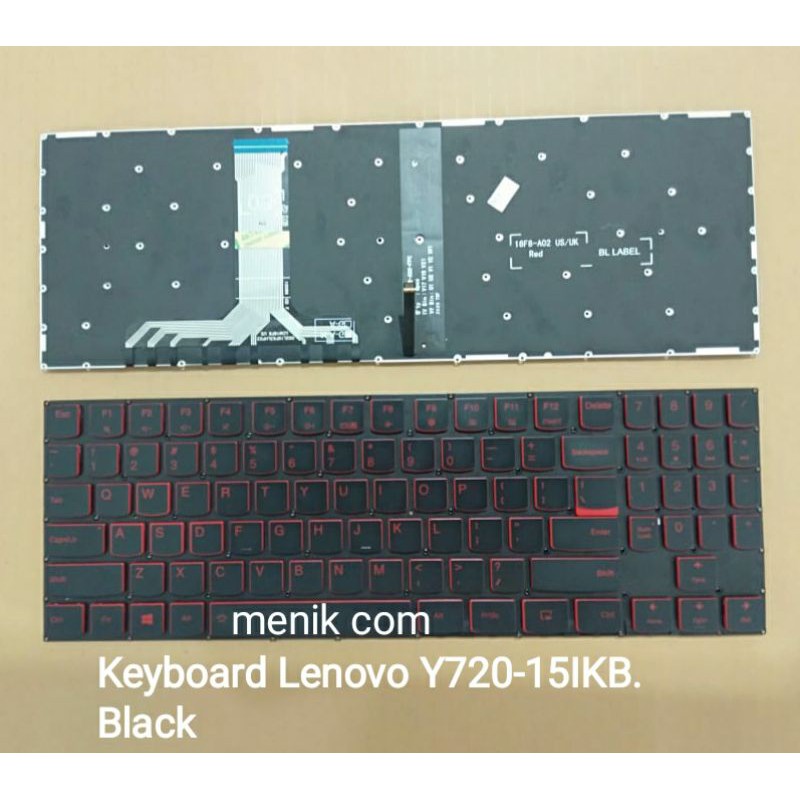 LENOVO LEGION Y520 Y520-15IKB Y720 Y720-15IKB NUMERIC คีย์บอร์ด BLACK BACKLITE