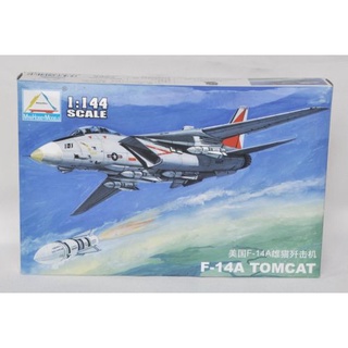 พลาสติก โมเดล ประกอบ MINI HOBBY MODEL สเกล 1/144 F-14A Tomcat (80408)