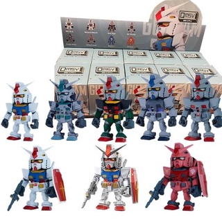 💕สินค้าพร้อมส่ง💕 ฟิกเกอร์ระบุตัวแยก กล่องสุ่ม QMSV mini RX-78 Gundam ชุด ระบุตัวแยก | WB WBTOYS  WB_TOYS