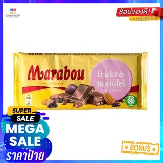 Marabou Fruits Almond 200g