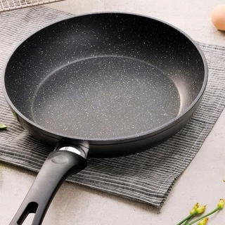 Marino Home (สินค้าพรีเมี่ยม!! ของแท้ 100%) กระทะ กระทะเทฟล่อน เคลือบหินอ่อน แถมฟรี!! ตะหลิวไม้ไผ่ No.Y428
