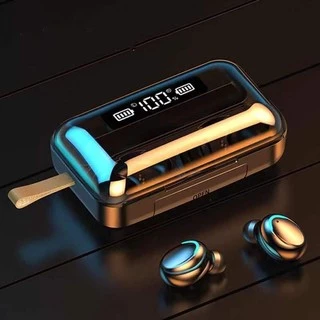 หูฟังบลูทูธ TWS รุ่น F9-5 เชื่อมต่อ Bluetooth 5.1 ระบบสเตอริโอ หูฟังเล่นเกมส์ แยกเสียงซ้ายขวาได้