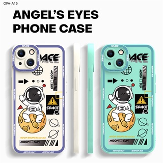 OPPO A16 A16K A16E A93 A54 A94 A71 A71K A91 เคสออปโป้ สำหรับ Case Space Astronaut เคส เคสโทรศัพท์ เคสมือถือ Silicone Cases