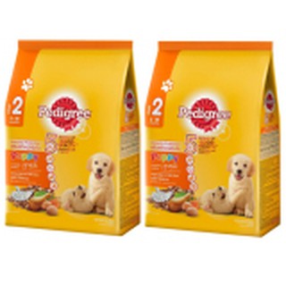 Pedigree Puppies Food Immunity Protection Chicken Egg &amp; Milk Flavor 3-18 mth old 3kg (2 Bags) อาหารสุนัข เพดดีกรี