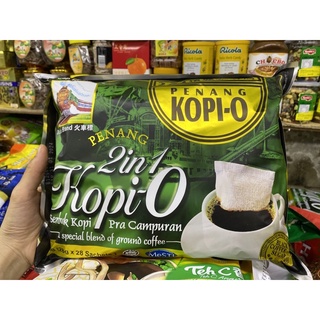 Kopi o โกปีโอปีนัง 2 in 1  ถุงใหญ่ 28 ซอง