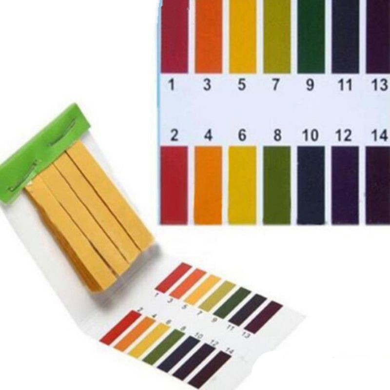 ซื้อตลาด!! LITMUS PAPER pH INDICATOR 1-14= 80 ชิ้น//LTMUS PAPER pH BOOST 1-14= 80 ชิ้น