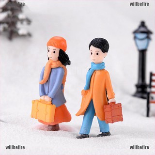 Willbefire นาฬิกาข้อมือคู่รัก ขนาดเล็ก สําหรับทําสวน