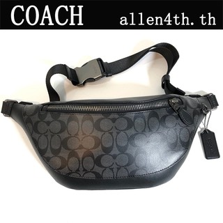 พร้อมส่งกระเป๋าผู้ชาย Coach แท้ F78777 กระเป๋าคาดเอวผู้ชาย / crossbody bag / กระเป๋าคาดอก / กระเป๋าหน้าอก