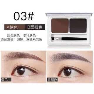 M059 คิ้วฝุ่นตลับ 2 สี เฉดดิ้งไฮไลท์ MAYCHEER Smooth Texture