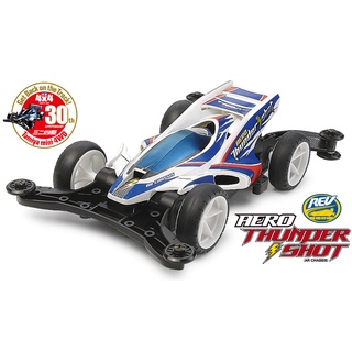 Mini 4 WD รถรางมอเตอร์ Tamiya 18702 AERO THUNDER SHOT (AR) 1/32