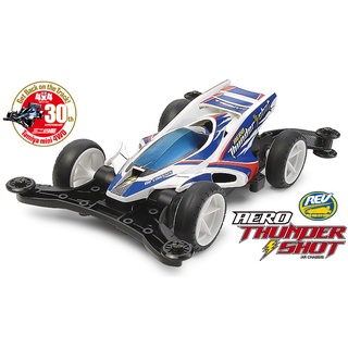 Mini 4 WD รถรางมอเตอร์ Tamiya 18702 AERO THUNDER SHOT (AR) 1/32