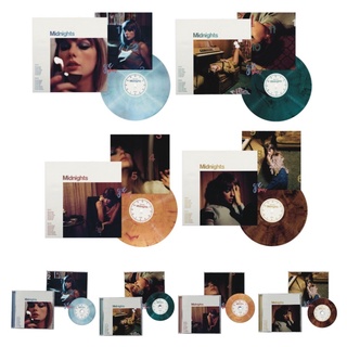 (ใบจองพรีออเดอร์) Taylor Swift - Midnights album ใหม่ล่าสุด / Vinyl / CD / Cassette สินค้า official  ของแท้