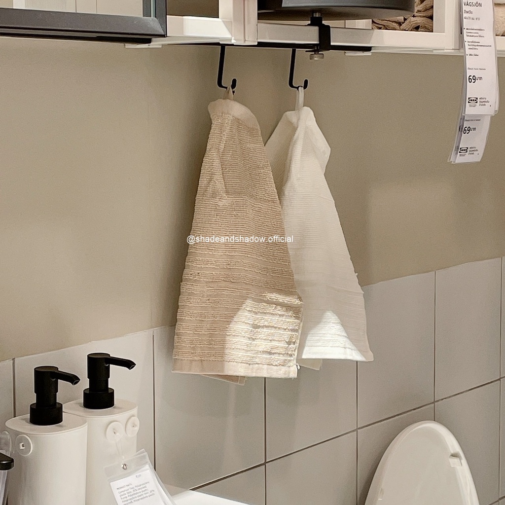 ผ้าเช็ดมือ ทำควมสะอาด พร้อมหูแขวน สไตล์มินิมอล hand towel minimal style
