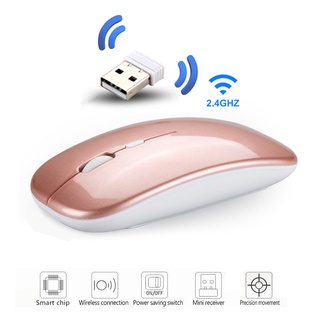 [ แพ็คส่ง 1 วัน❗️]  Mouse Wireless 2 / Lite เม้าส์ไร้สาย 2.4GHz 1000dpi เมาส์ไร้สาย เม้าส์ไร้เสียง