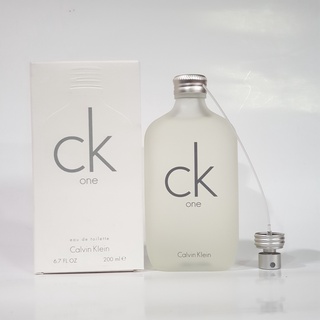 น้ำหอมแท้ Calvin Klein CK One EDT 200 ML. กล่องขาย