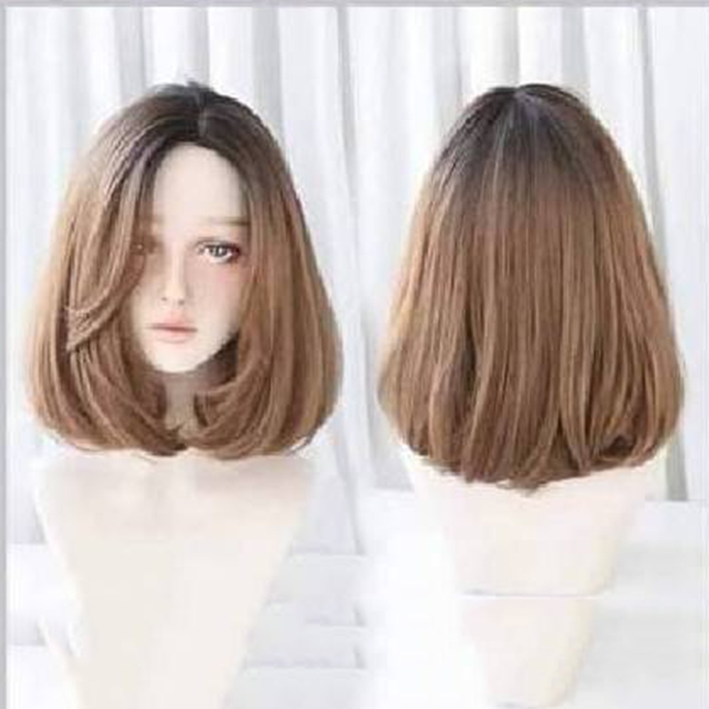 วิกผมเสกกลาง❤️❤️❤️ยาวบ่าๆรวมทรงCala wigs วิกผมไหมเกาหลีสวยตามภาพ100%สินค้าในไทย 