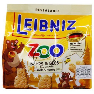 Bahlsen Leibniz Zoo Bear Honey 100g  บาห์ลเซนไลบ์นิซซูแบร์ฮันนี่ 100 กรัม