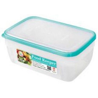 กล่องอาหารเหลี่ยม FOOD KEEPER N1440 5.5 ลิตร  FOOD CONTAINER PP SQUARE 5.5L FOOD KEEPER