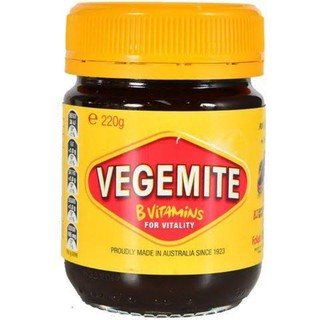 เวจจี้ไมท์ สำหรับทาขนมปัง จิ้ม หมัก ทำน้ำเกรวี่ Kraft Vegemite 220g.