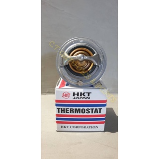 วาล์วน้ำลดอุณหภูมิเครื่องยนต์ HKT  76.5 องศาเซลเซียล สำหรับ NISSAN BLUEBRID,PRIMERA,รุ่น อื่นๆเครื่อง SR18,SR20