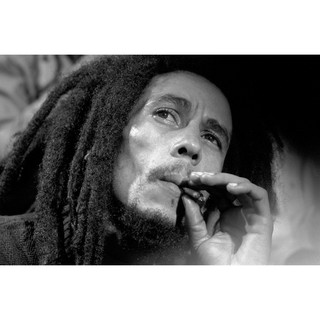 Bob Marley บ็อบ มาร์เลย์ โปสเตอร์ วอลเปเปอร์ ตกแต่งผนัง วงดนตรี Poster โปสเตอร์วินเทจ เร็กเก