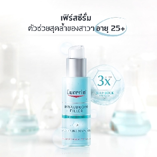 **แท้100% ฉลากไทย หมดอายุ11/22** Eucerin HYALURON-FILLER FIRST SERUM MOISTURE BOOSTER 30ml