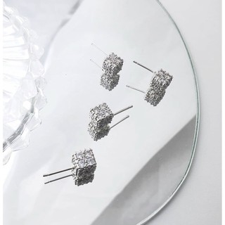 ต่างหู Crystal Cube Earring (ของใหม่)