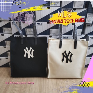 👜 MLB Canvas Tote Bag กระเป๋าสะพาย ผ้าแคนวาส