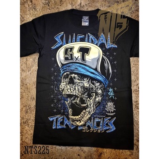 NTS 225 Suicidal Tendencies  ROCK เสื้อยืด เสื้อวง เสื้อดำ สกรีนลายอย่างดี ผ้าหนานุ่ม NTS T SHIRT S M L XL XXL